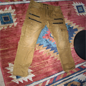 Cult of individuality greaser straight cargo jeans